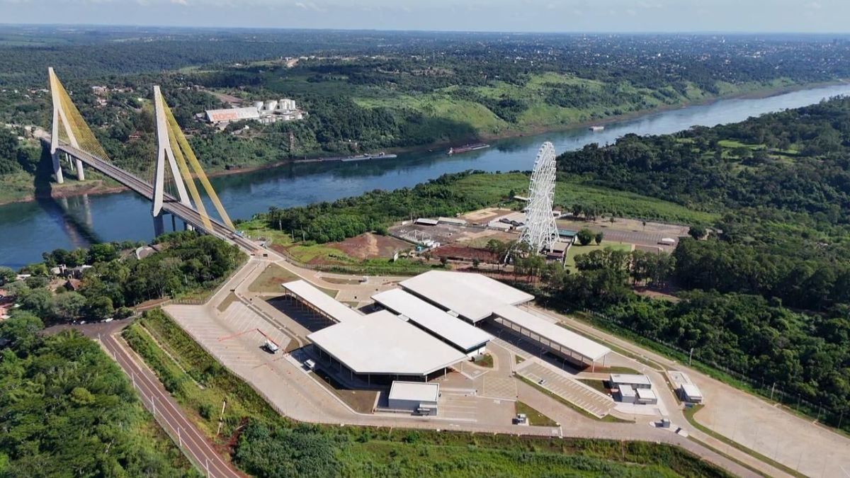 Ponte da Integração entre Brasil e Paraguai